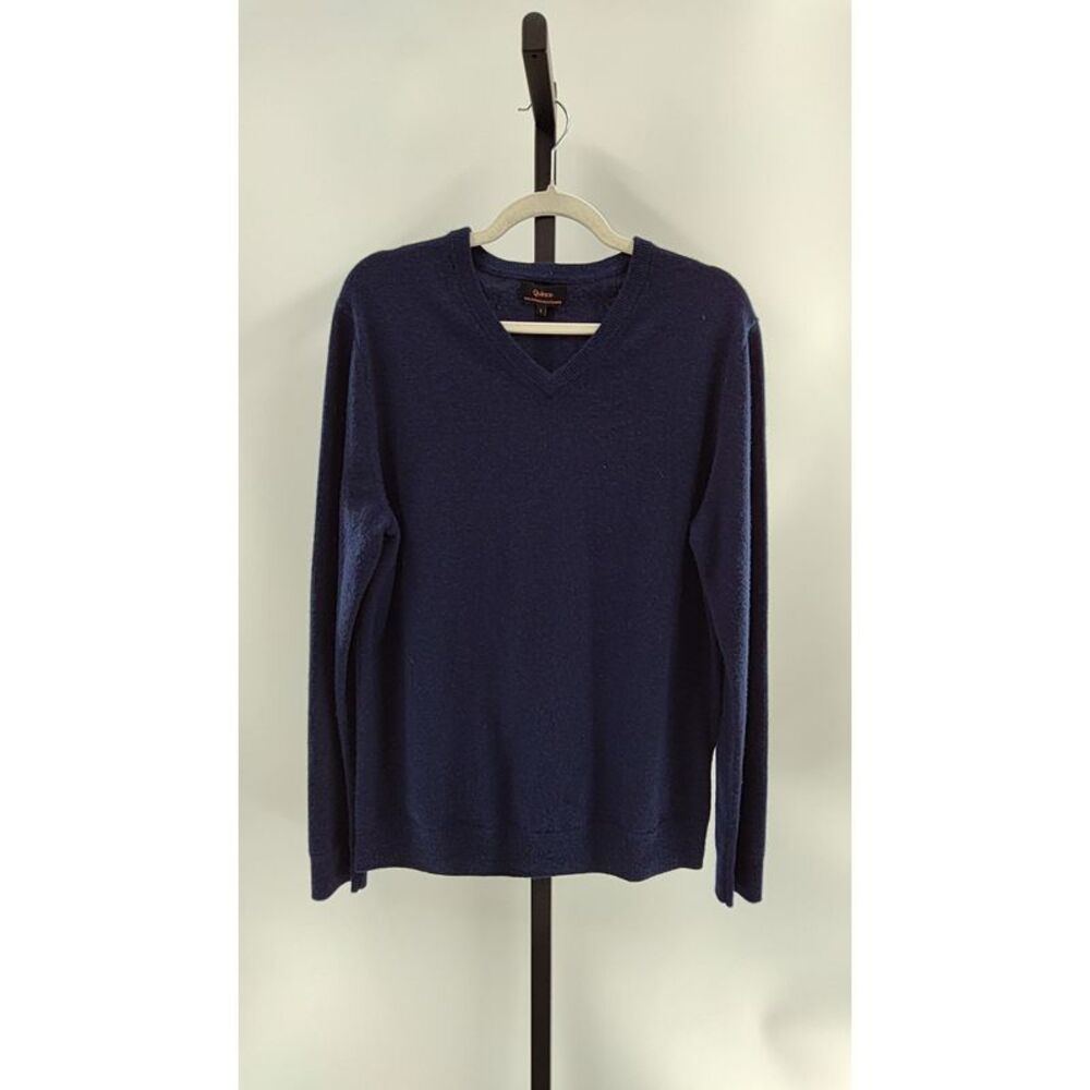 Quince Blue Sleeved Top L